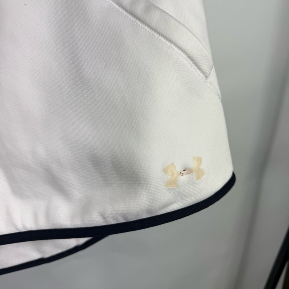 Under Armour White Sleeveless Coldgear Half Zip Size XL - Picture 5 of 6